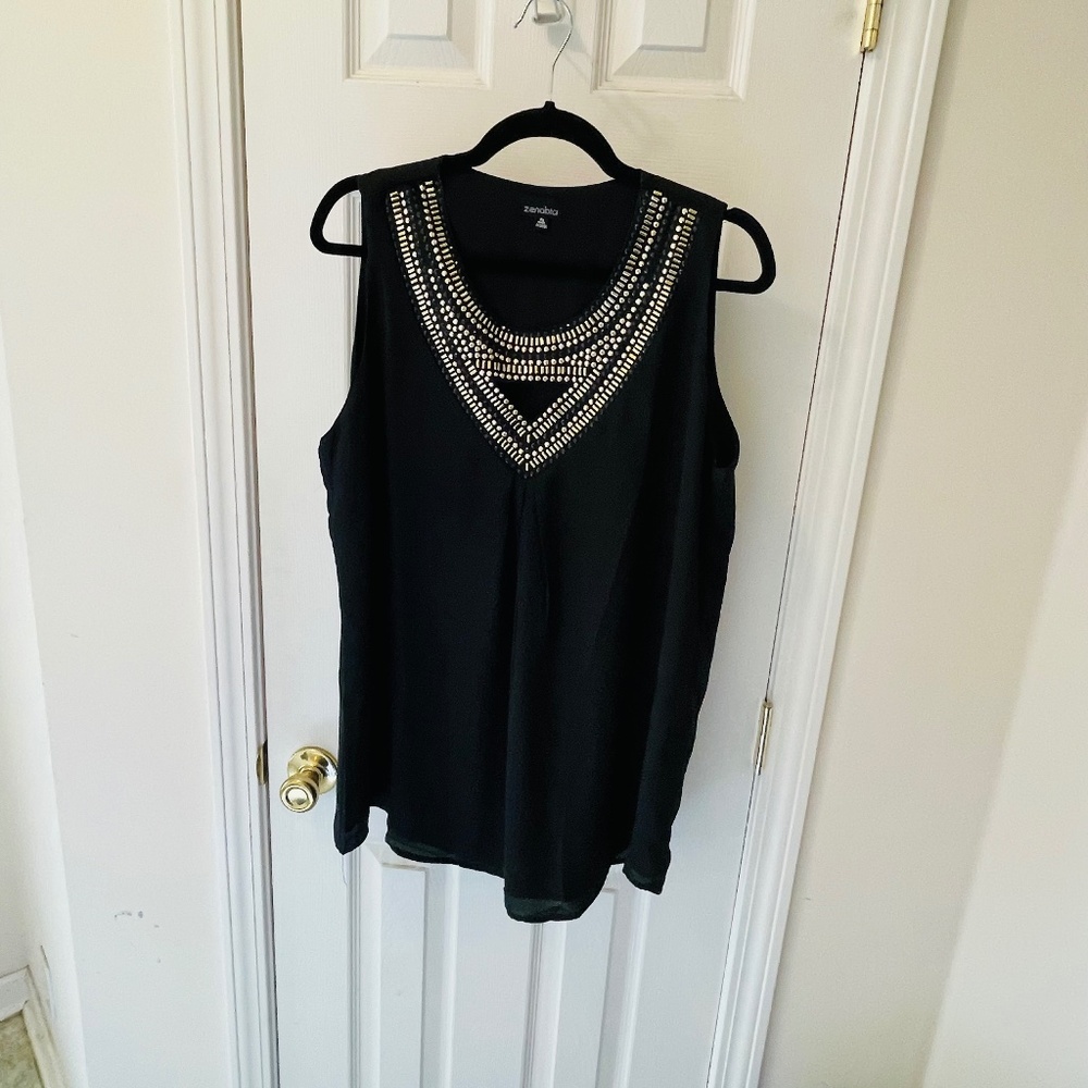 Zenobia Tank Shell, XL